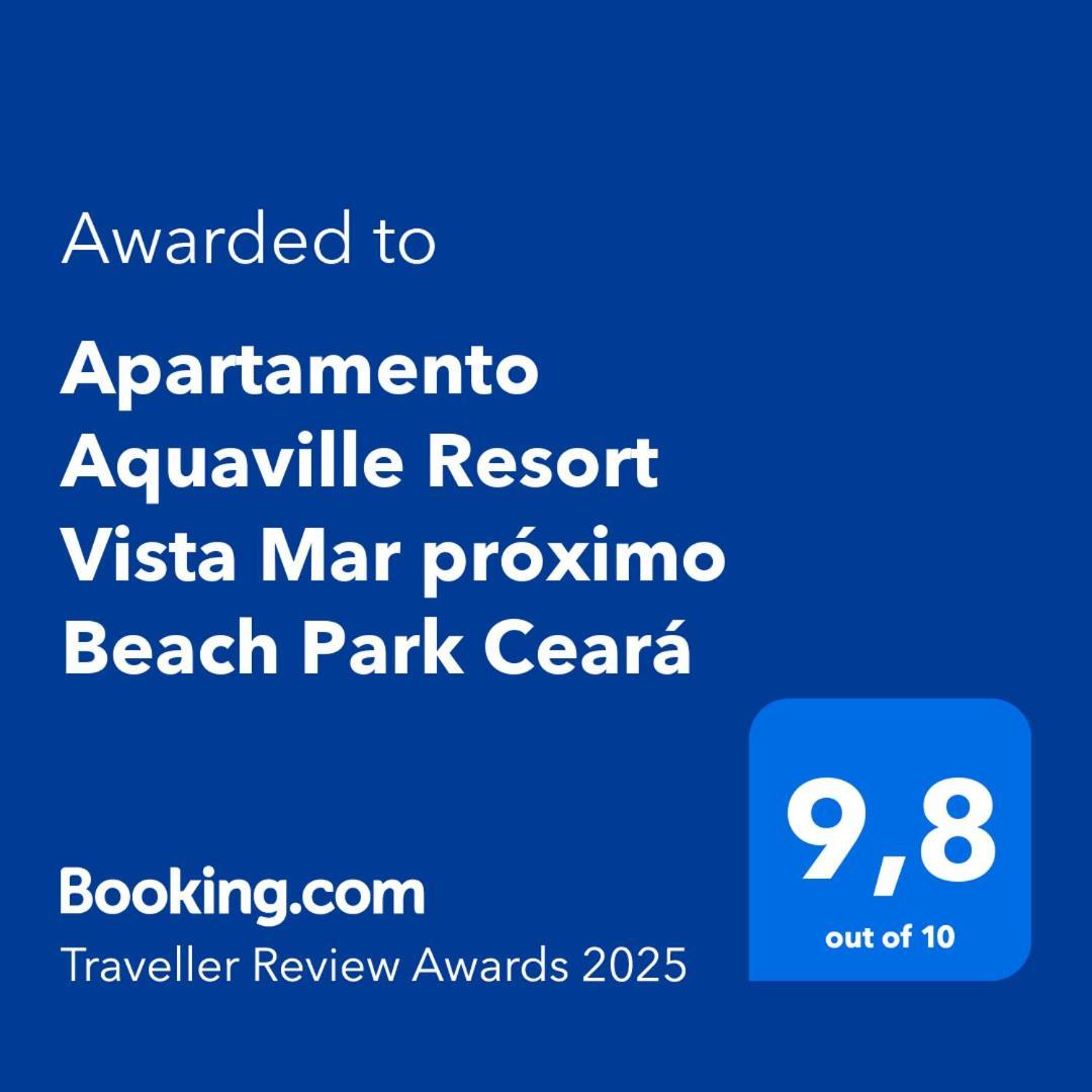 Apartamento Aquaville Resort Vista Mar Proximo Beach Park Ceara Aquiraz Exterior photo